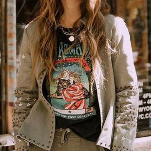 🌸NWT SPELL EAGLEBACK MATINEE JACKET Sz Med (Swap or trade or buy) - Picture 2 of 10